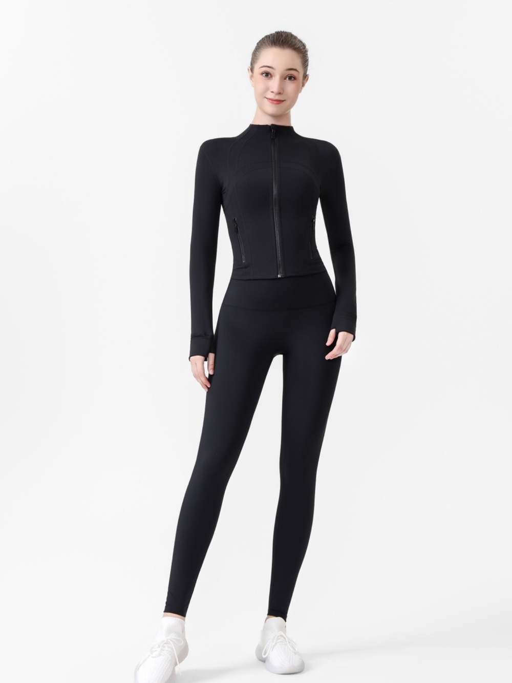 Lululemon Black High-Waist Performance Leggings - Women